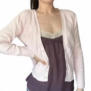 Light pink vintage GAP cardigan